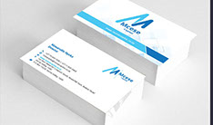 Mcese Group and Mcese capital printed double sided business cards